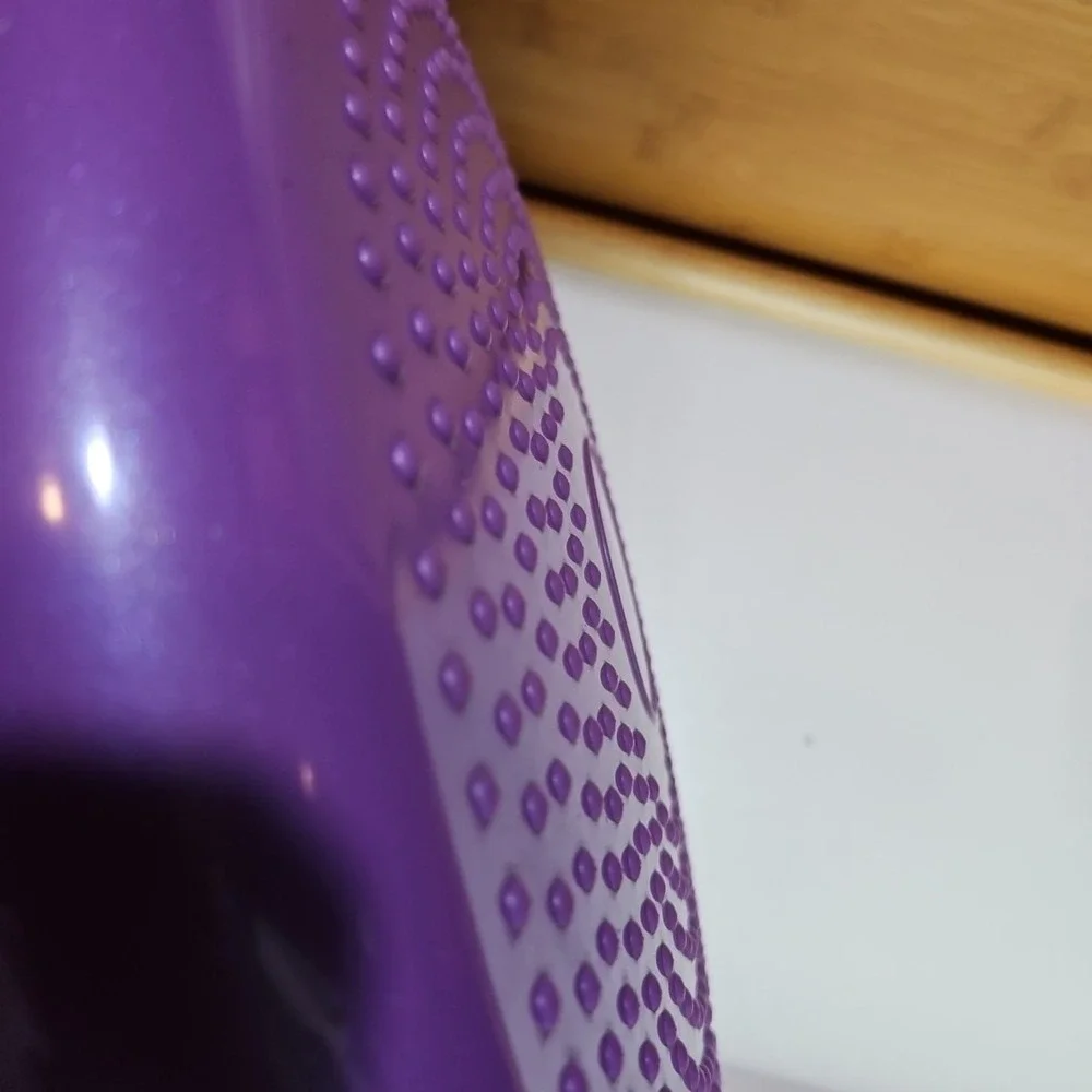 YOGU Pilates Yoga Inflated Purple‎ Air Stability Wobble Cushion 13 inches *EUC*